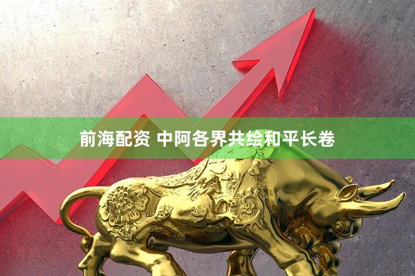 前海配资 中阿各界共绘和平长卷
